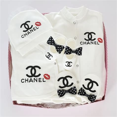 newborn chanel clothes|chanel baby outfits.